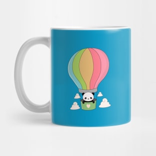 Kawaii Hot Air Ballon Panda T-Shirt Mug